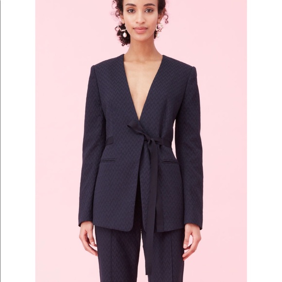 Rebecca Taylor Jackets & Blazers - Rebecca Taylor Zig Zag Jacquard Jacket NWT